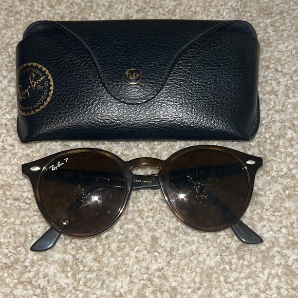 Ray-Ban Accessories - Ray-bans Polarized Glasses (As Is) RB 2180 710/83 49•21